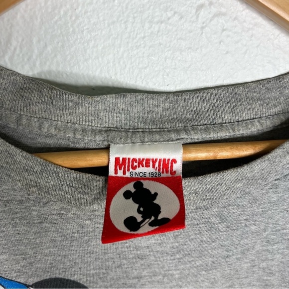 Vintage 90s Walt Disney World 25th Anniversary T-Shirt Gray Cotton Blend Sz XXL - Picture 8 of 14